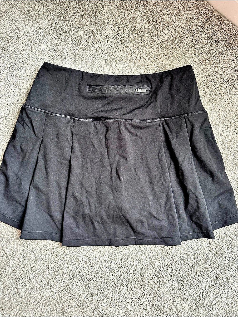 Knock off Lululemon Pace Rival Mid-Rise Skirt Black